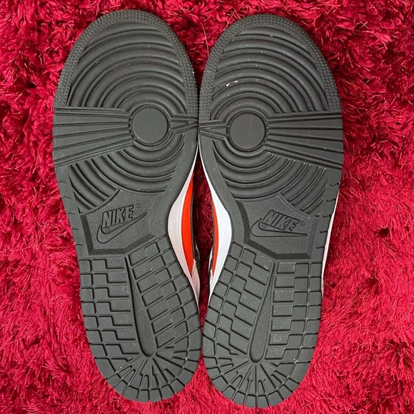 Nike ID Dunk Low Orange Black 533129-991 Men’s 7.5 Women’s 9 - Picture 4 of 5